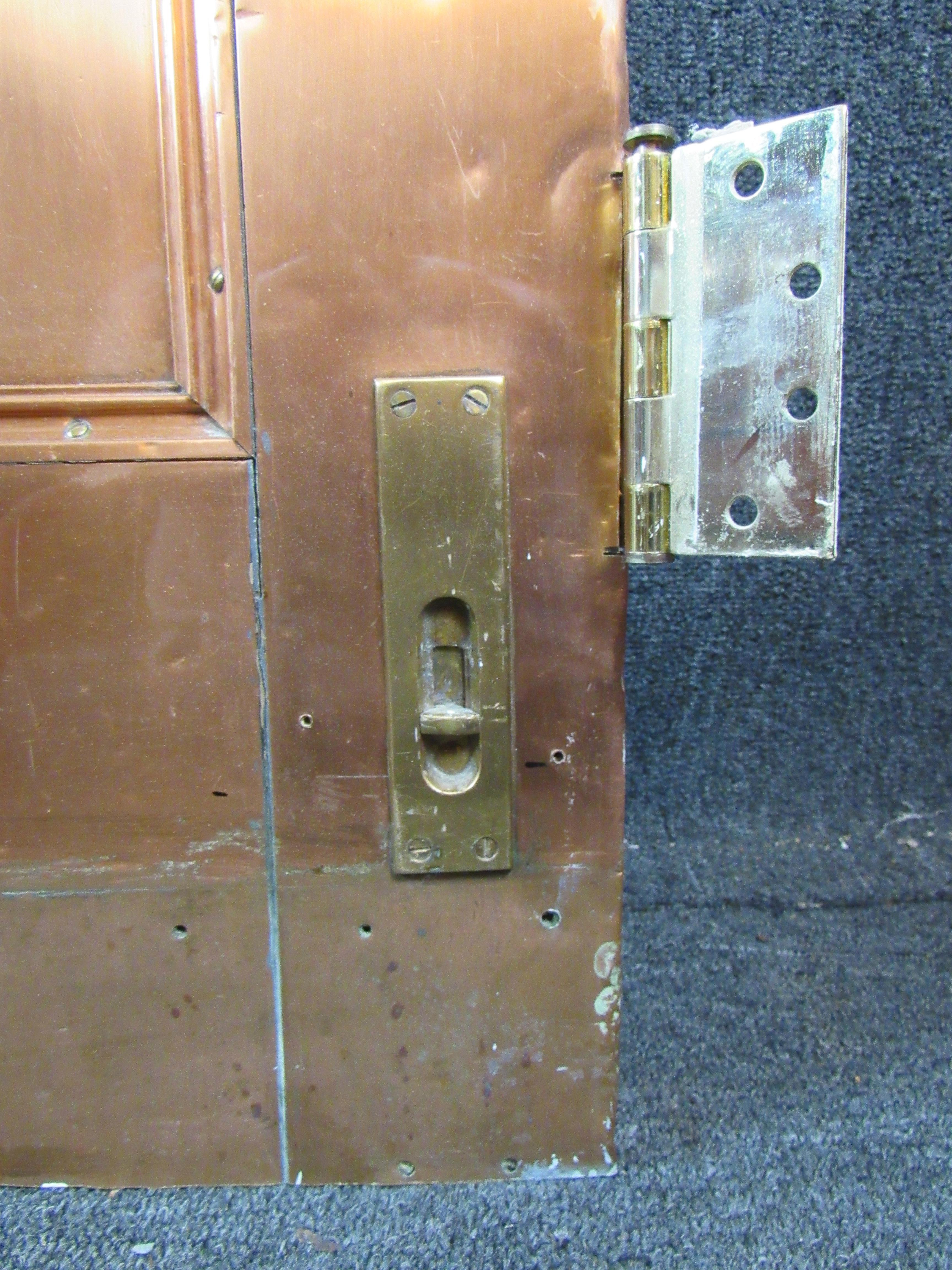 Large Copper Plated Double Doors 4