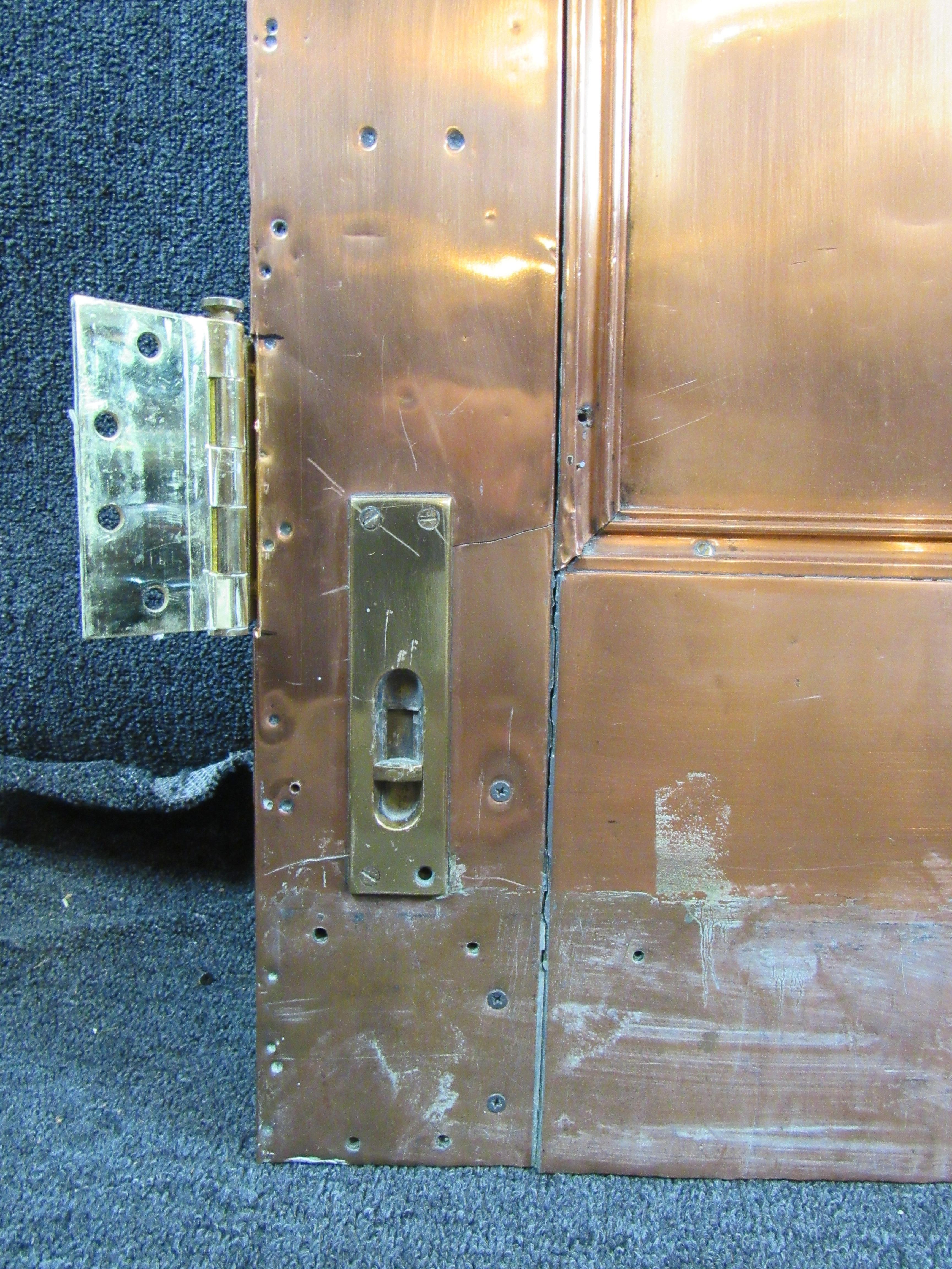 Large Copper Plated Double Doors 5