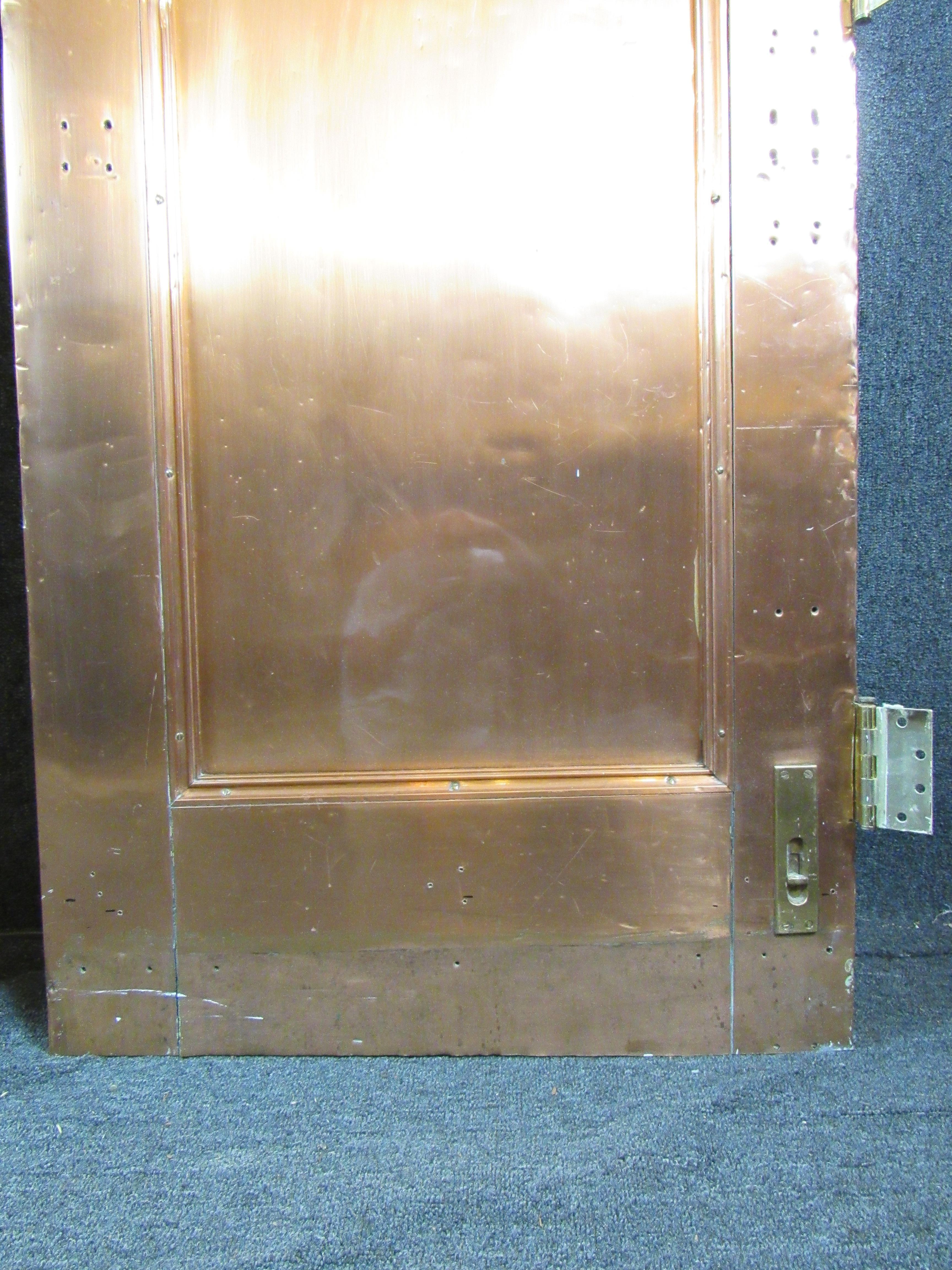 Large Copper Plated Double Doors 3