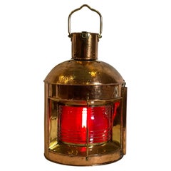 Large Copper Ships Lantern