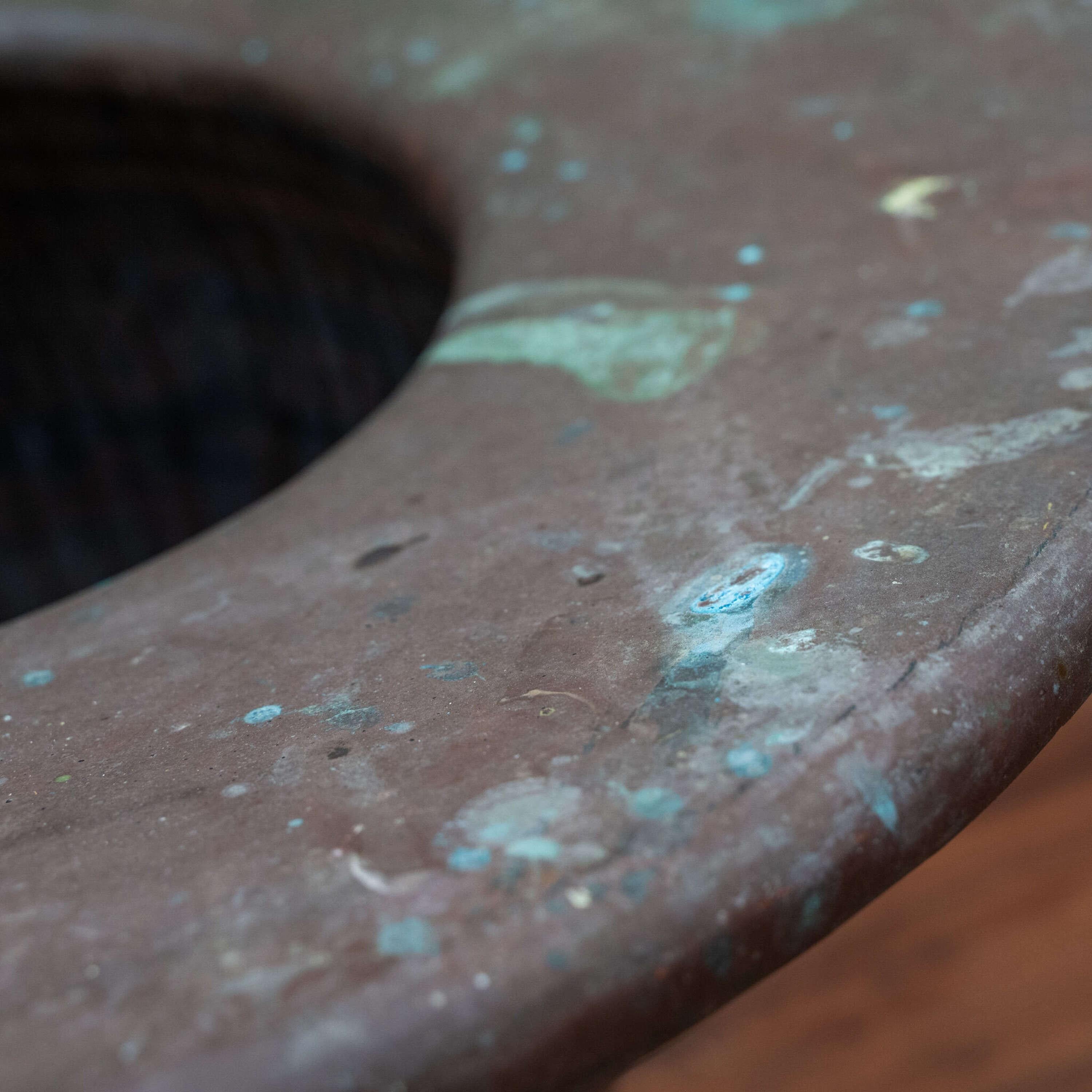Large Copper Vat / Planter on Bespoke Iron Stand circa 1900 In Good Condition In Southampton, GB