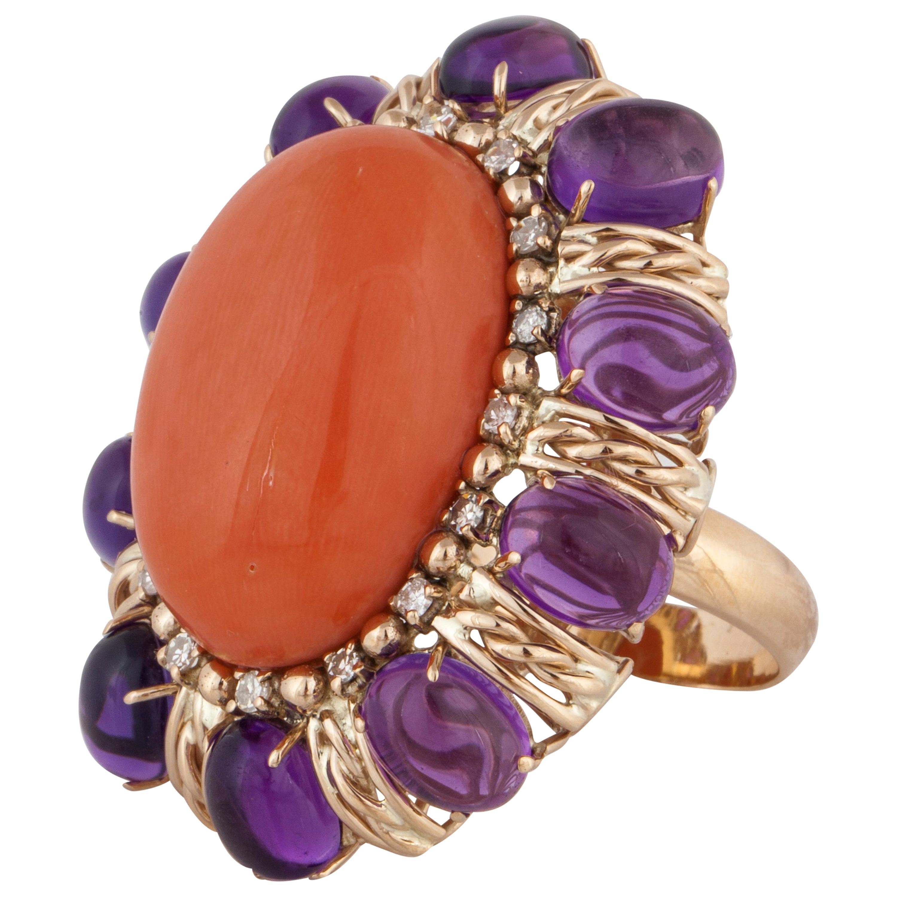 Coral amethyst shop