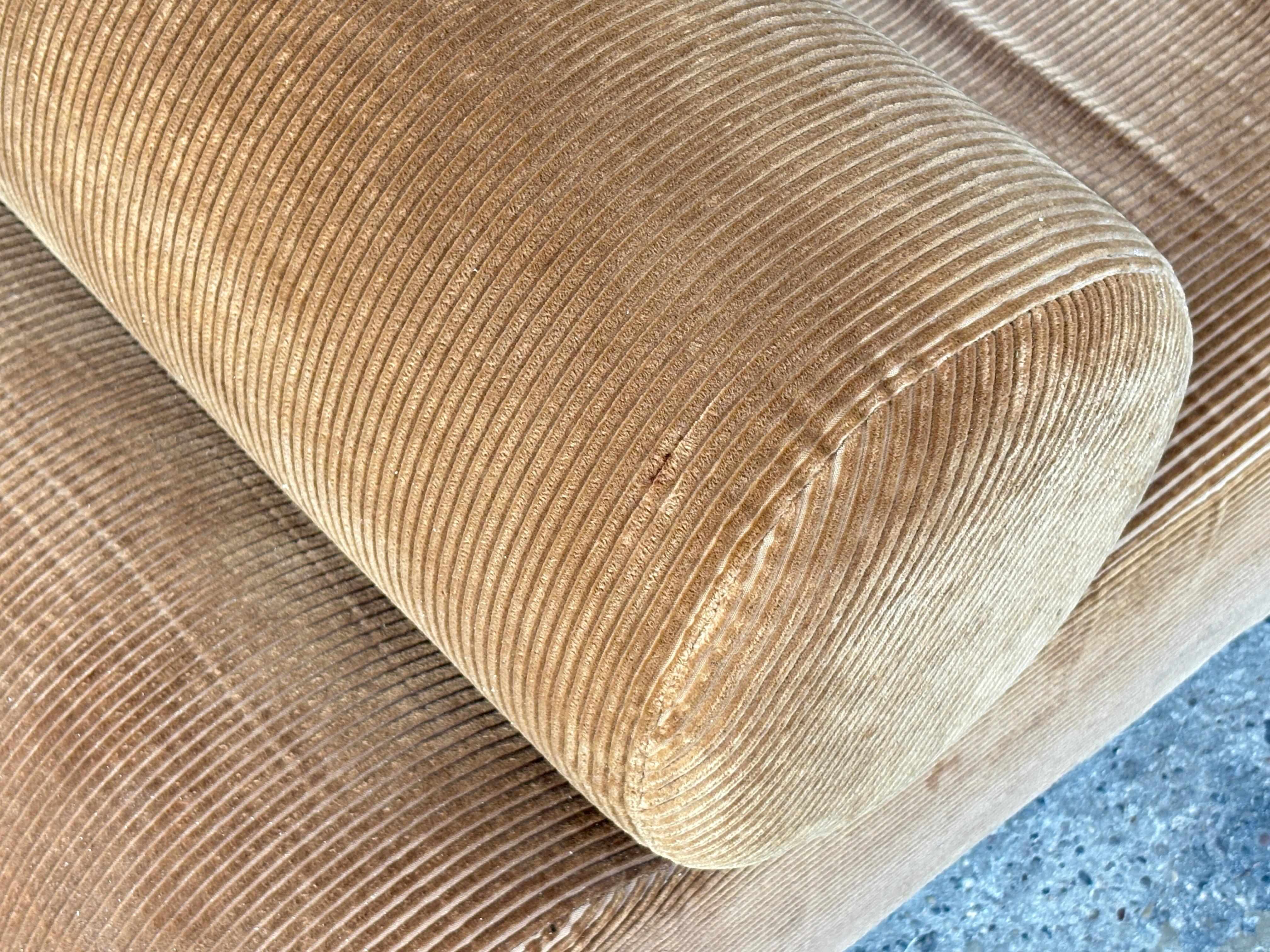 large Corbi sectional sofa designed by Klaus Uredat for COR 1972 five seats in vendita 3