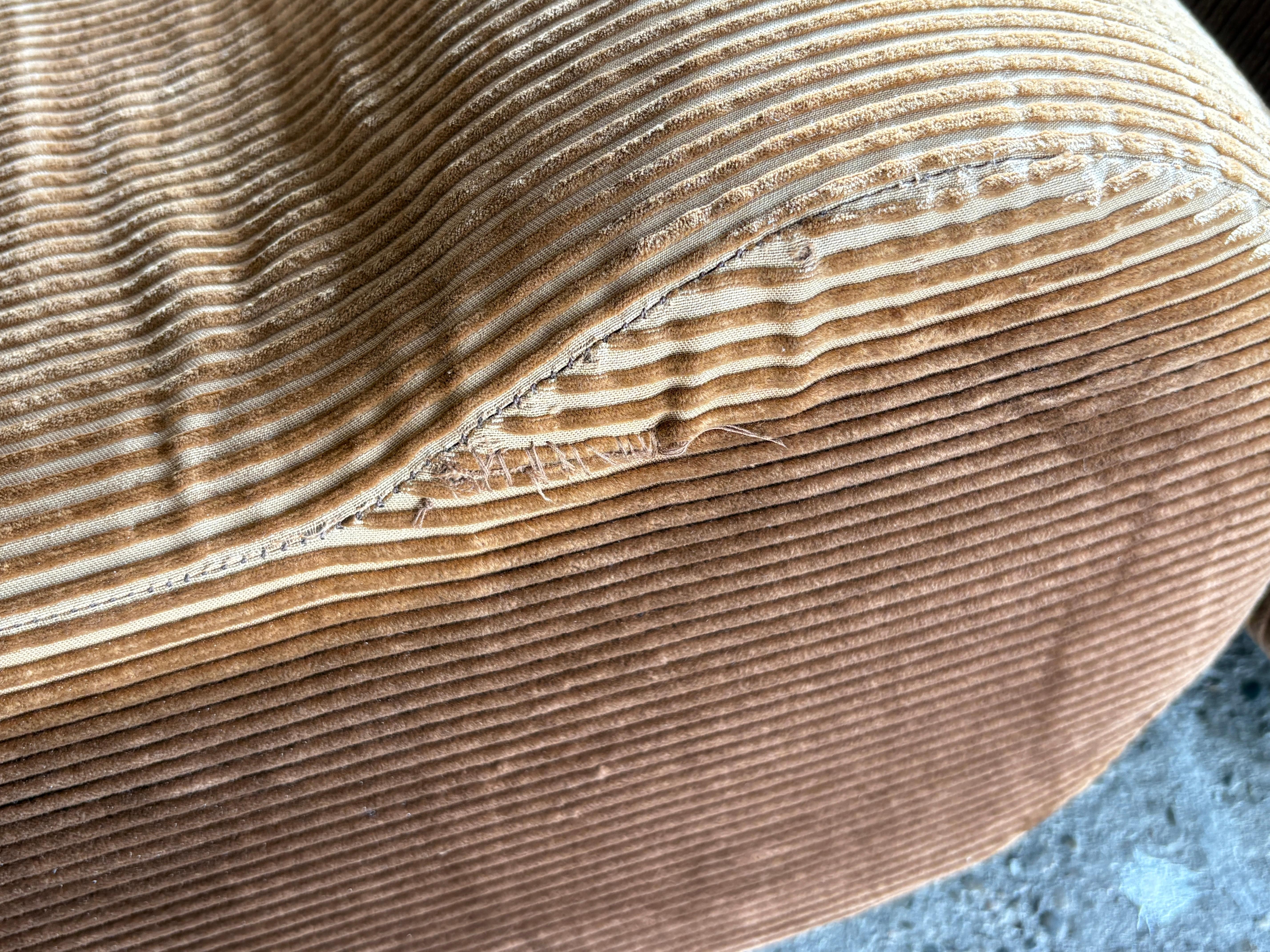 large Corbi sectional sofa designed by Klaus Uredat for COR 1972 five seats in vendita 6