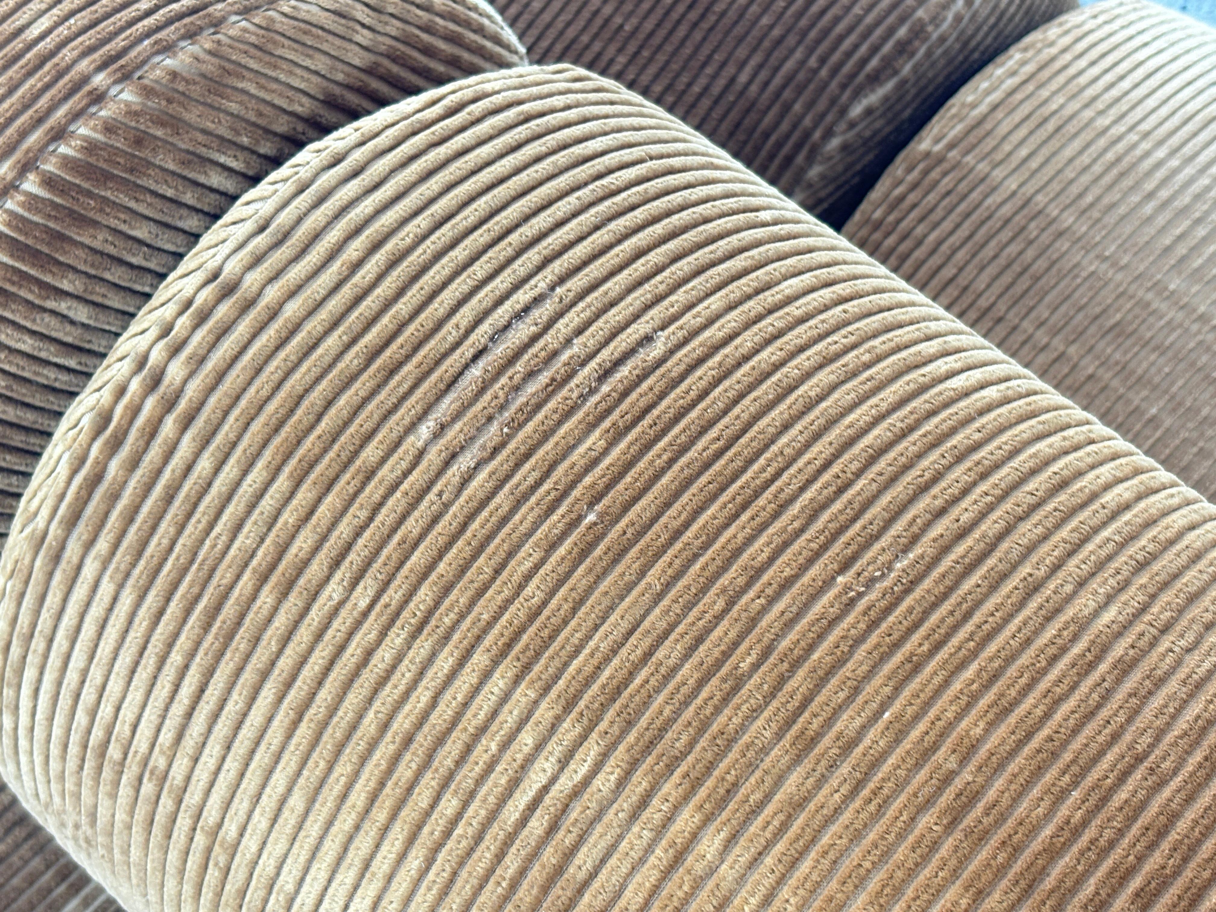 large Corbi sectional sofa designed by Klaus Uredat for COR 1972 five seats in vendita 10