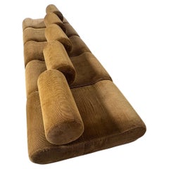large Corbi sectional sofa designed by Klaus Uredat for COR 1972 five seats
