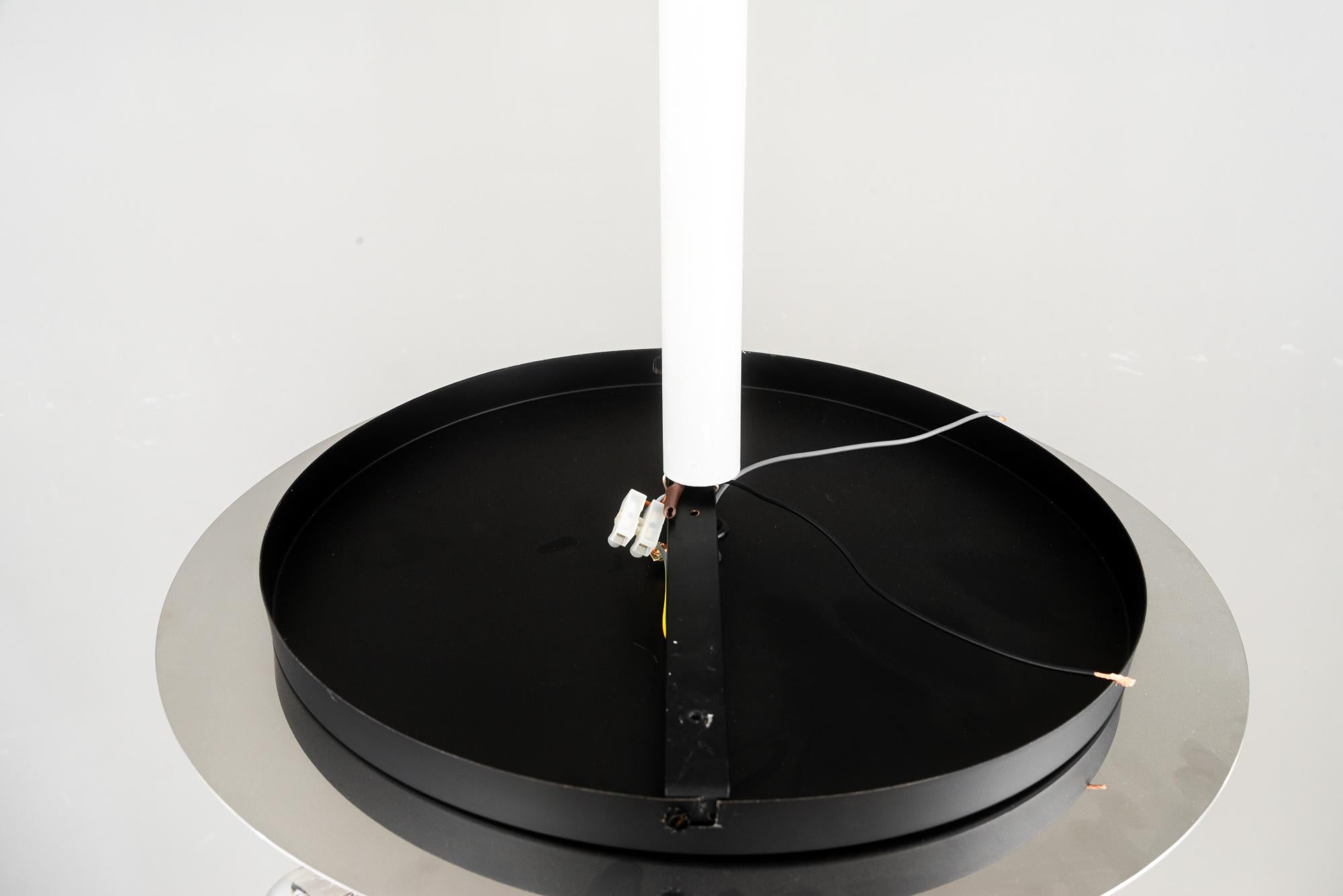 Large Cosack Flushmount or Wall Lamp in Chrome around 1960s For Sale 1