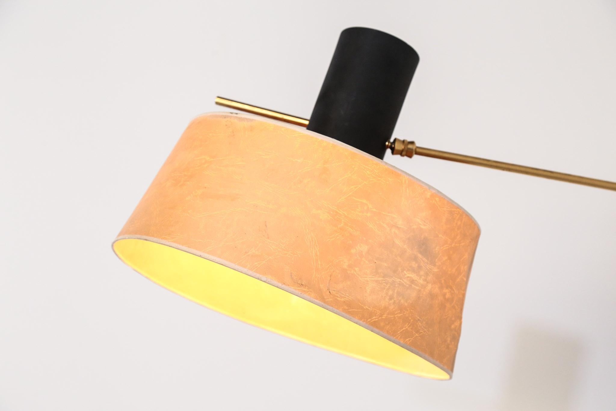 Large Counter Balance Wall Lamp, Attributed to Arlus, France, 1960s 3