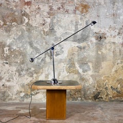 Große Schreibtischlampe mit Gegengewicht von Optelma, Schweiz, 1980er Jahre