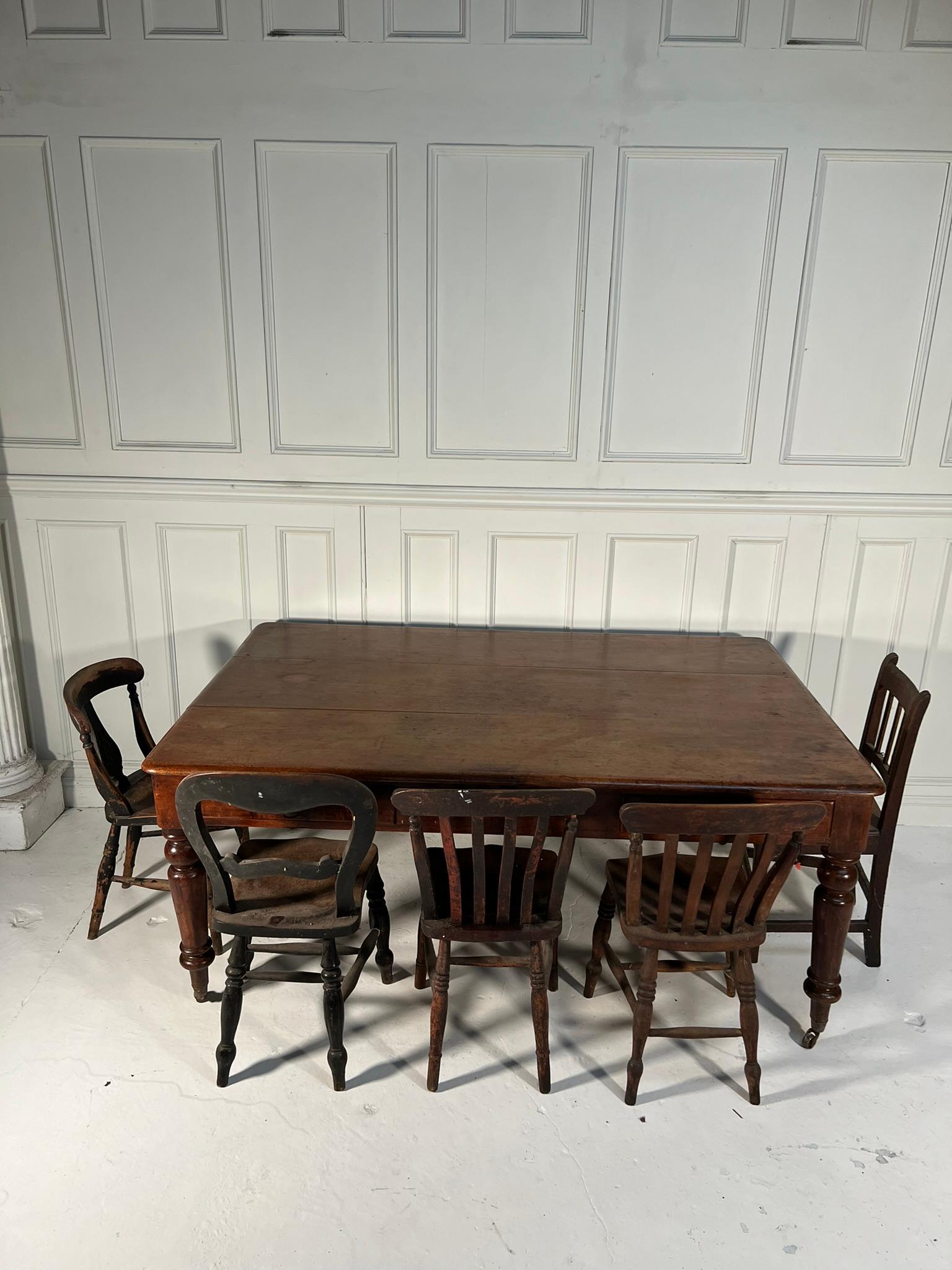 Large Country House Prep / Dining Table 9