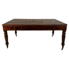 Antique Large Country House Prep / Dining Table