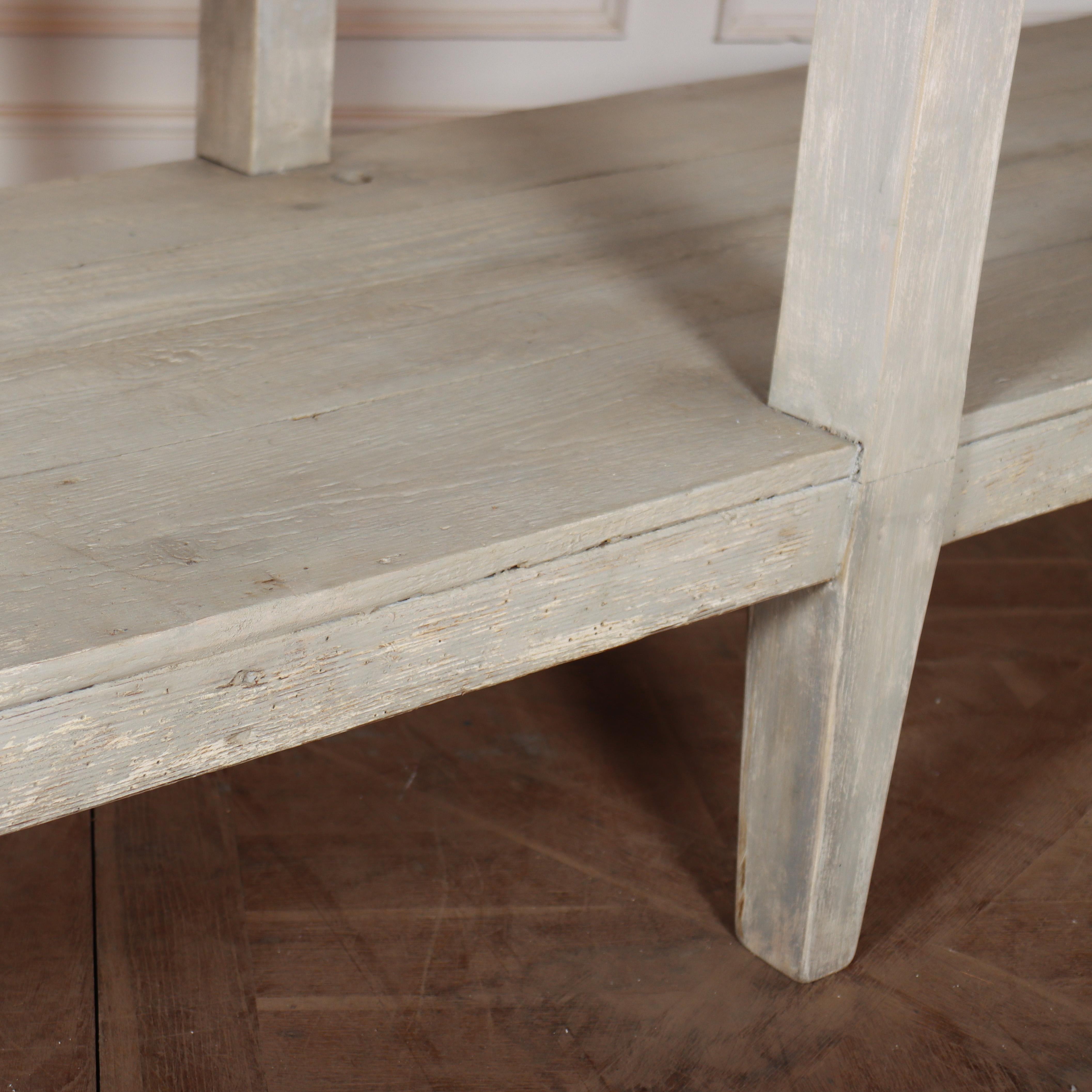 Pine Large Country House Prep Table For Sale