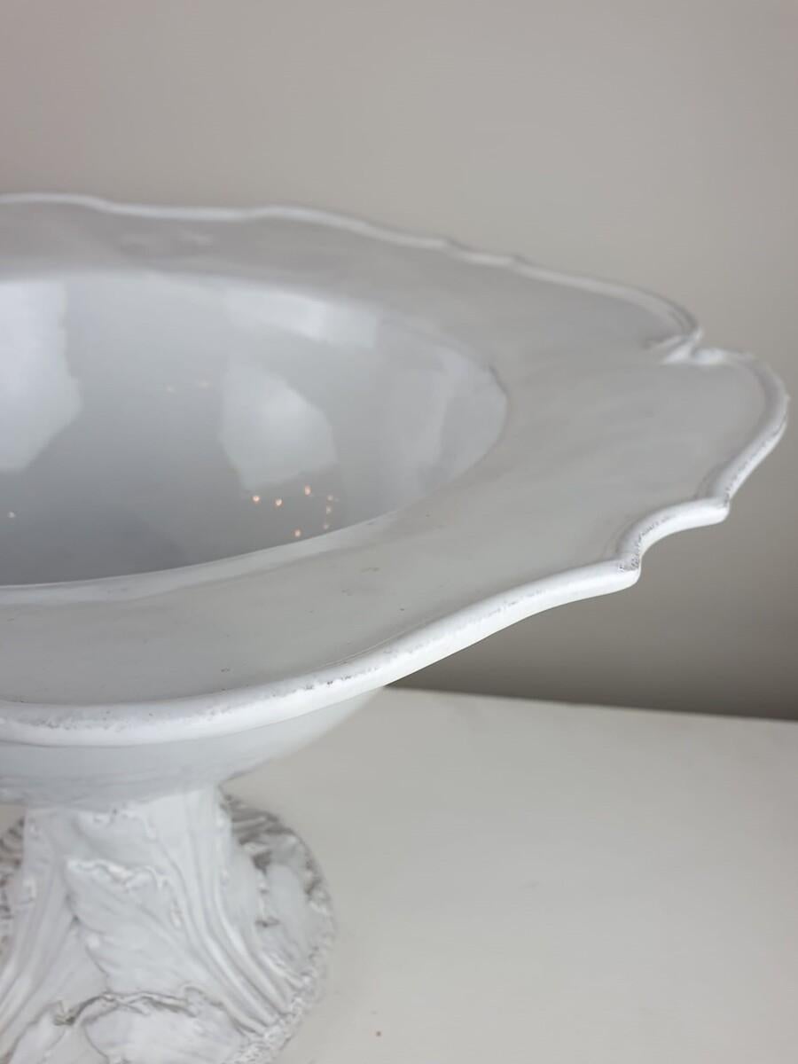 Große überdachte Vase aus Steingut, Ende 19. Anfang 20. im Angebot 2