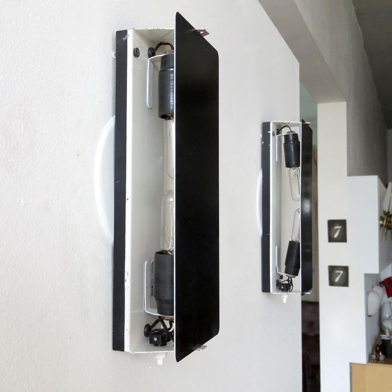 Large CP-1 Wall Lights by Charlotte Perriand, 1960 In Good Condition For Sale In Los Angeles, CA