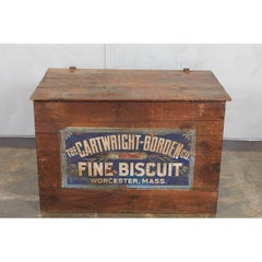 Large Crate with Advertising