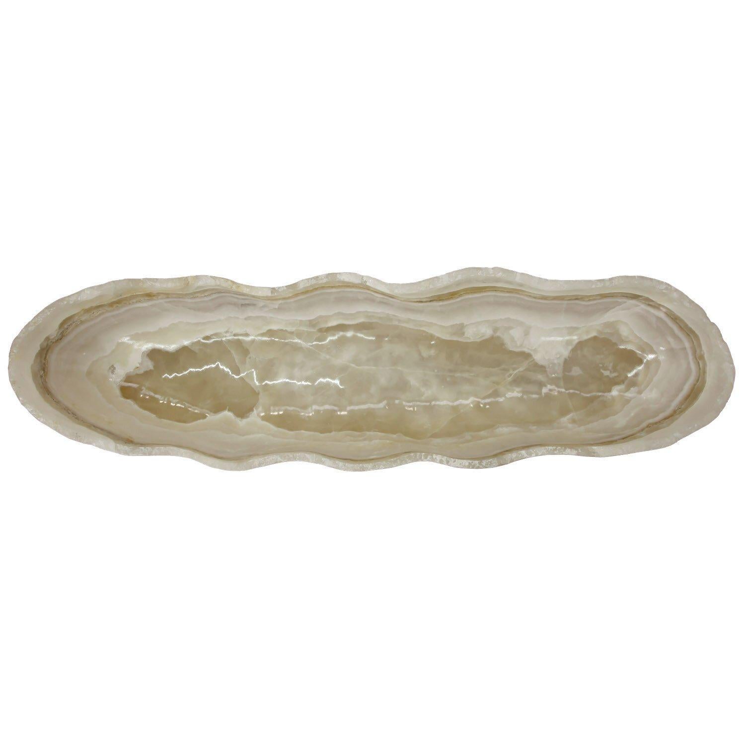 long onyx bowl