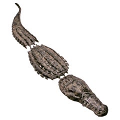 Large Crocodile Sculpture