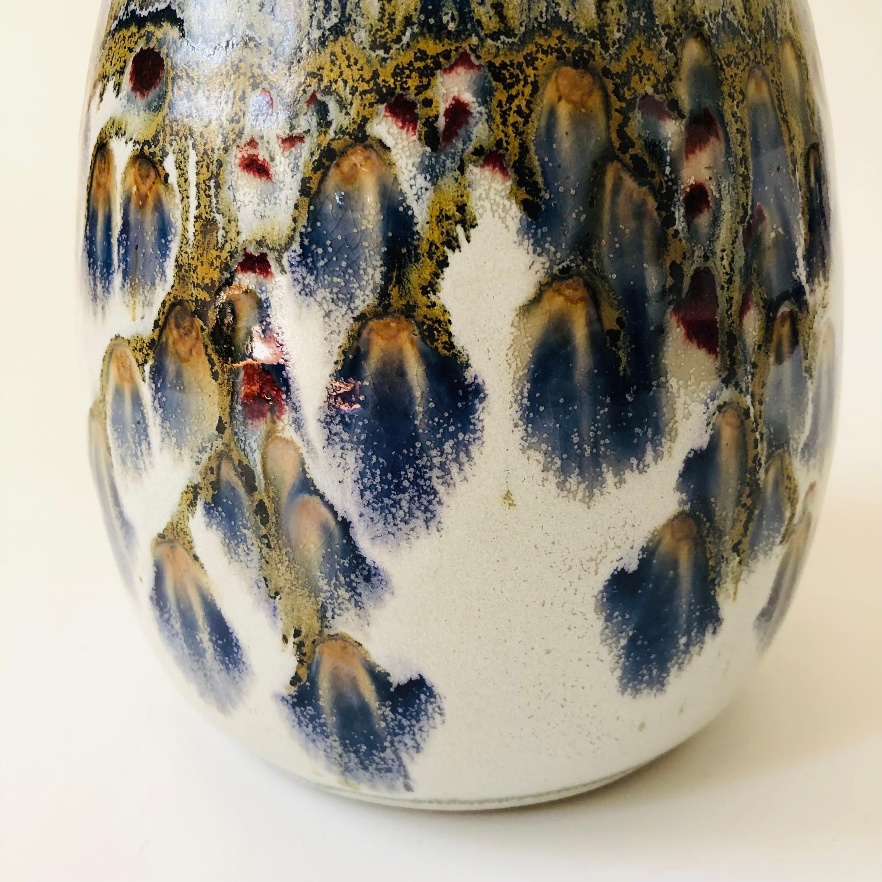 American Large Crutchfield Studio Pottery Vase