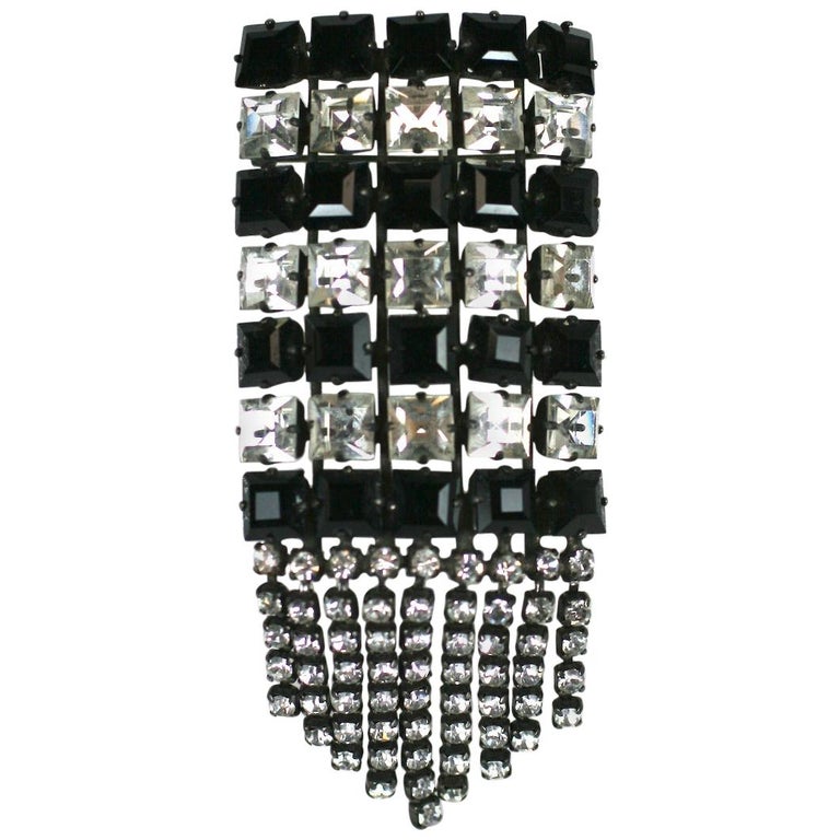 Collier à Franges En Jais Des Années 60 - Parfait état - Occasion