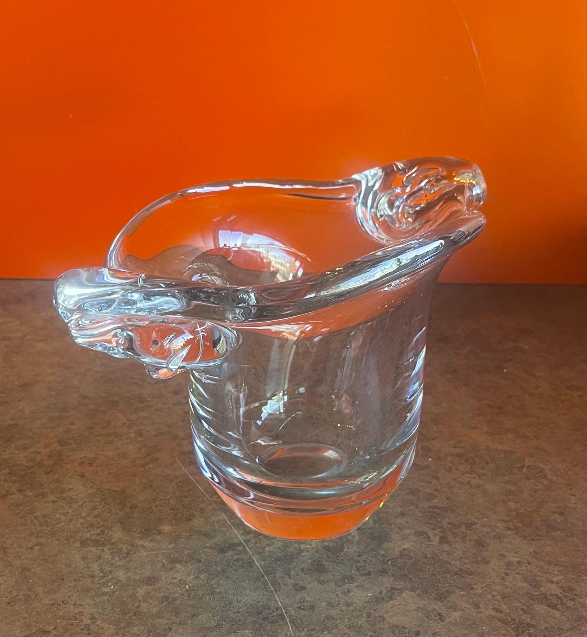 daum glass bowl
