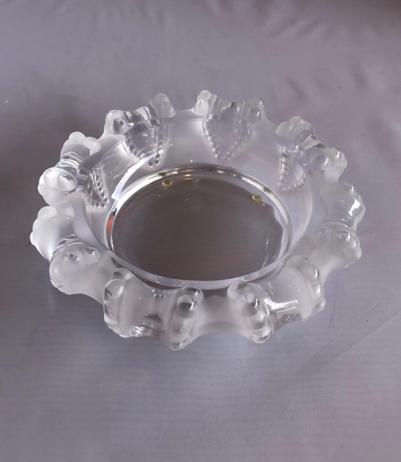 lalique cigar ashtray