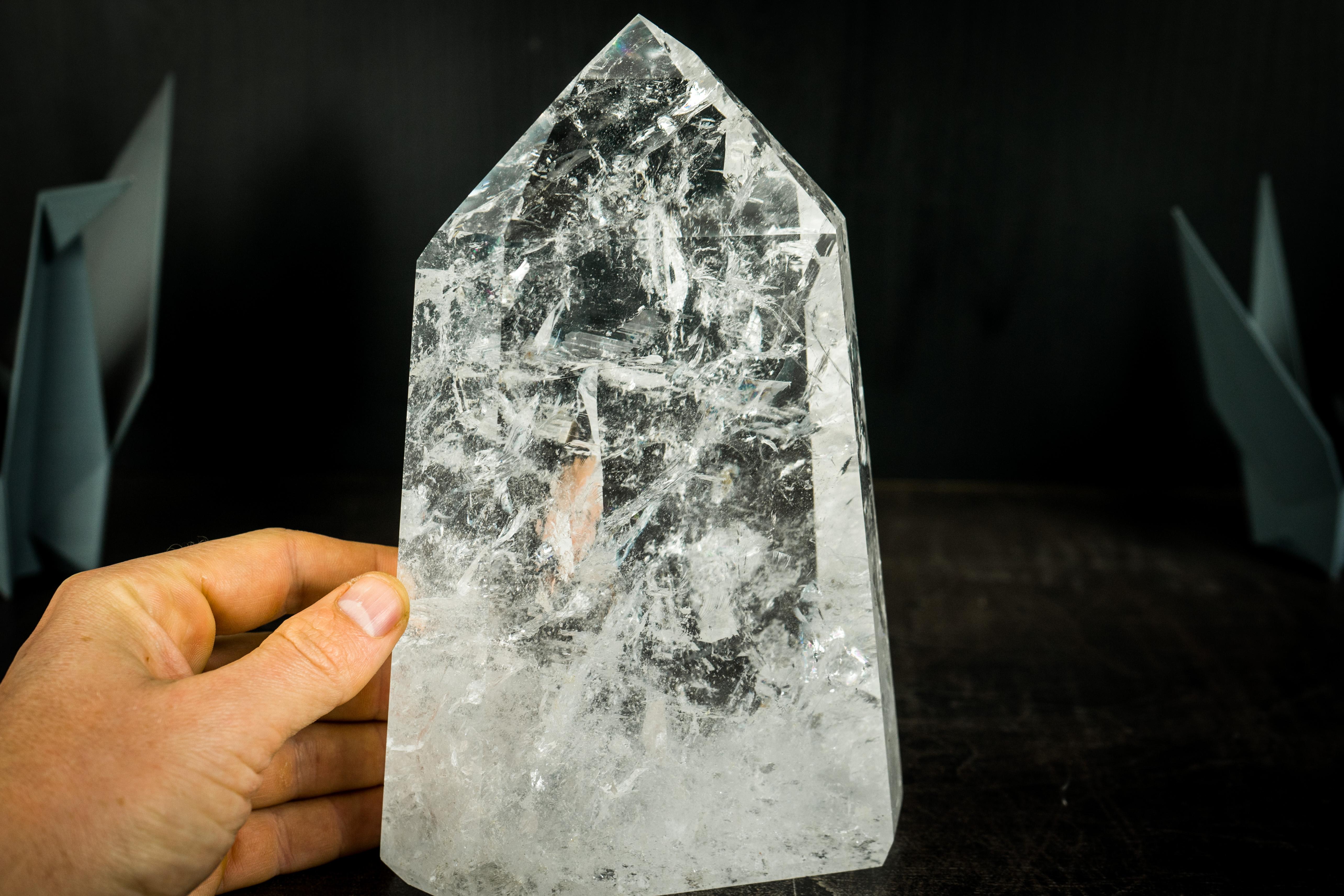 Gran Generador de Torre de Cuarzo Cristalino de Diamantina, Super Calidad en venta 5
