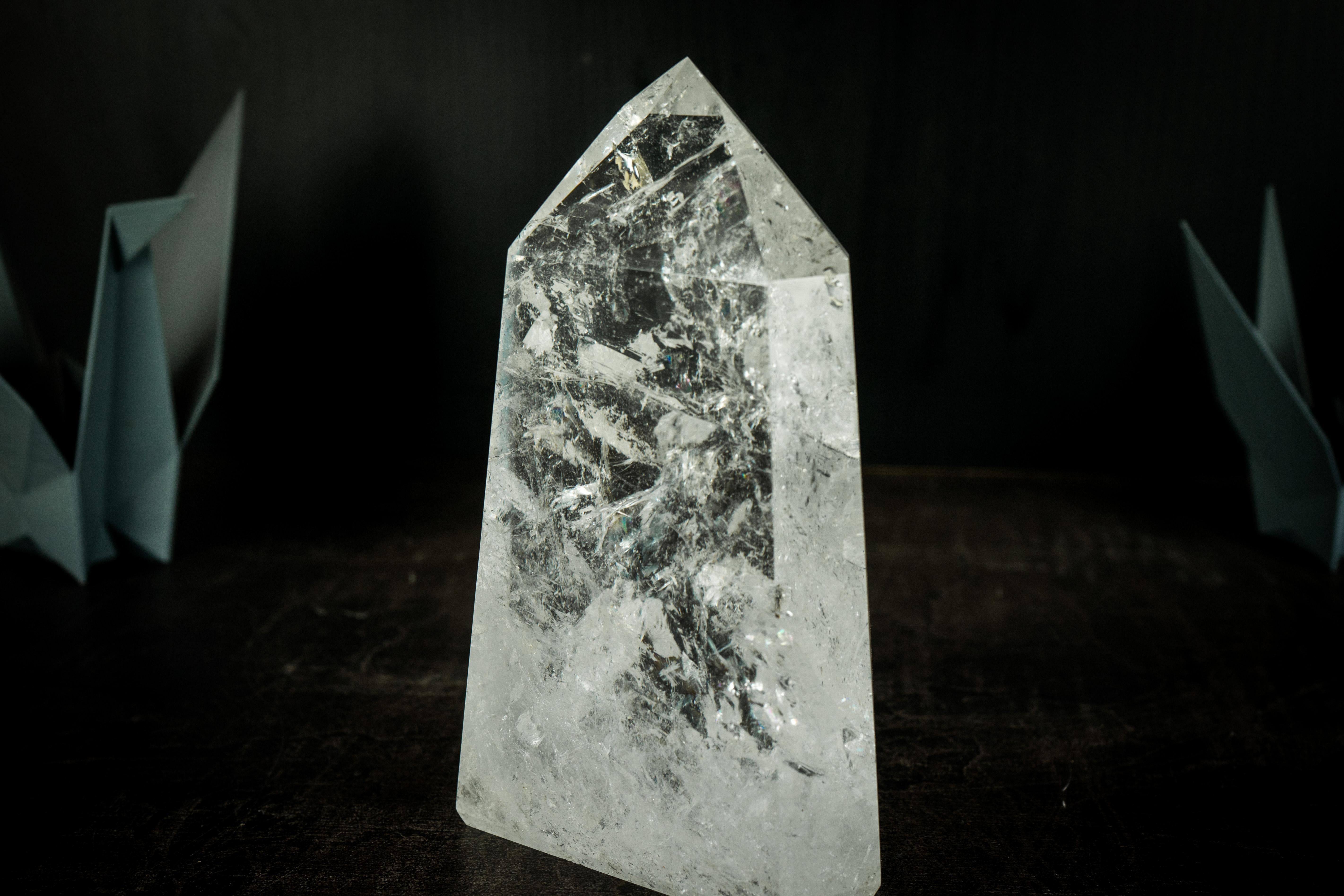 Gran Generador de Torre de Cuarzo Cristalino de Diamantina, Super Calidad en venta 2