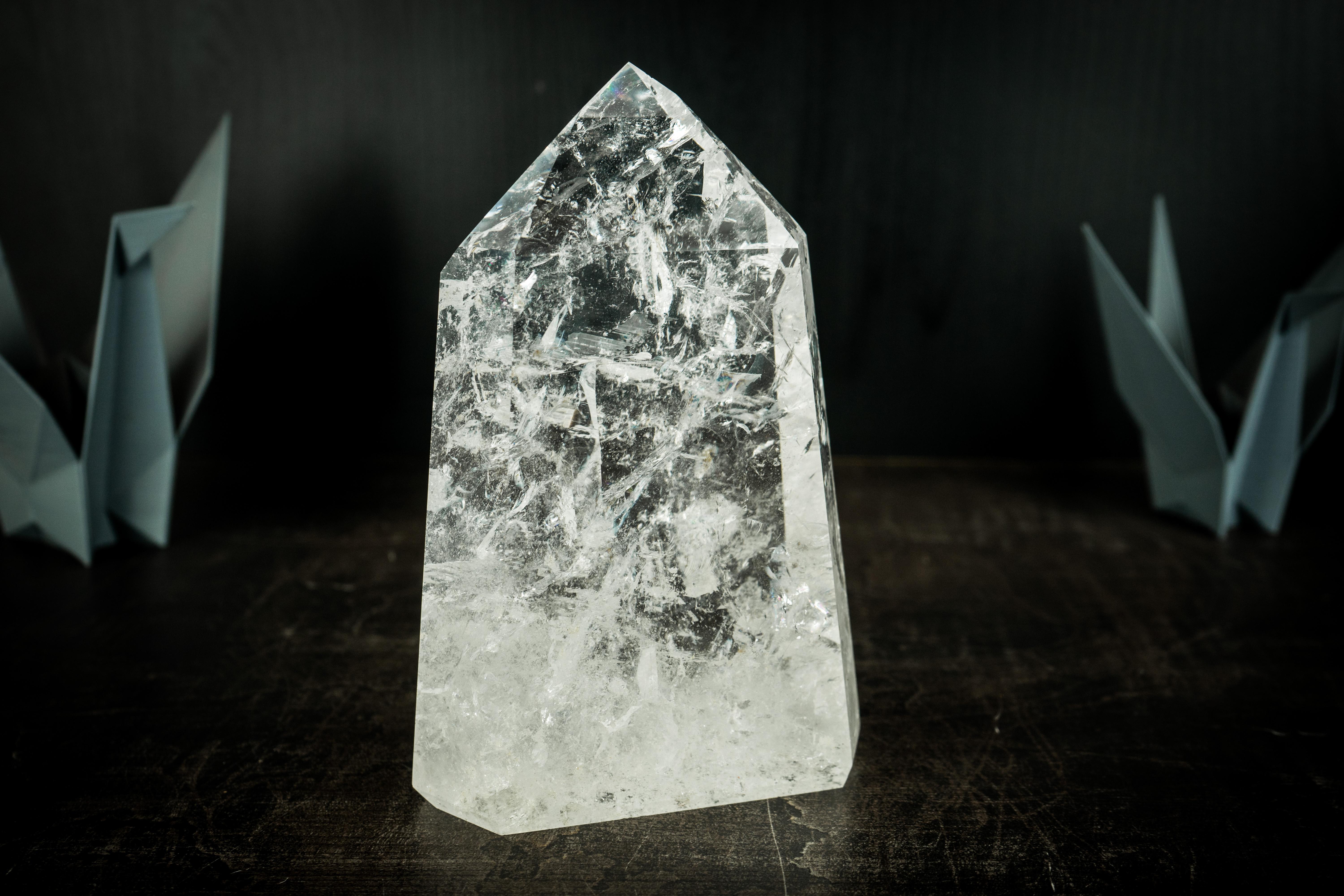 Gran Generador de Torre de Cuarzo Cristalino de Diamantina, Super Calidad en venta 3