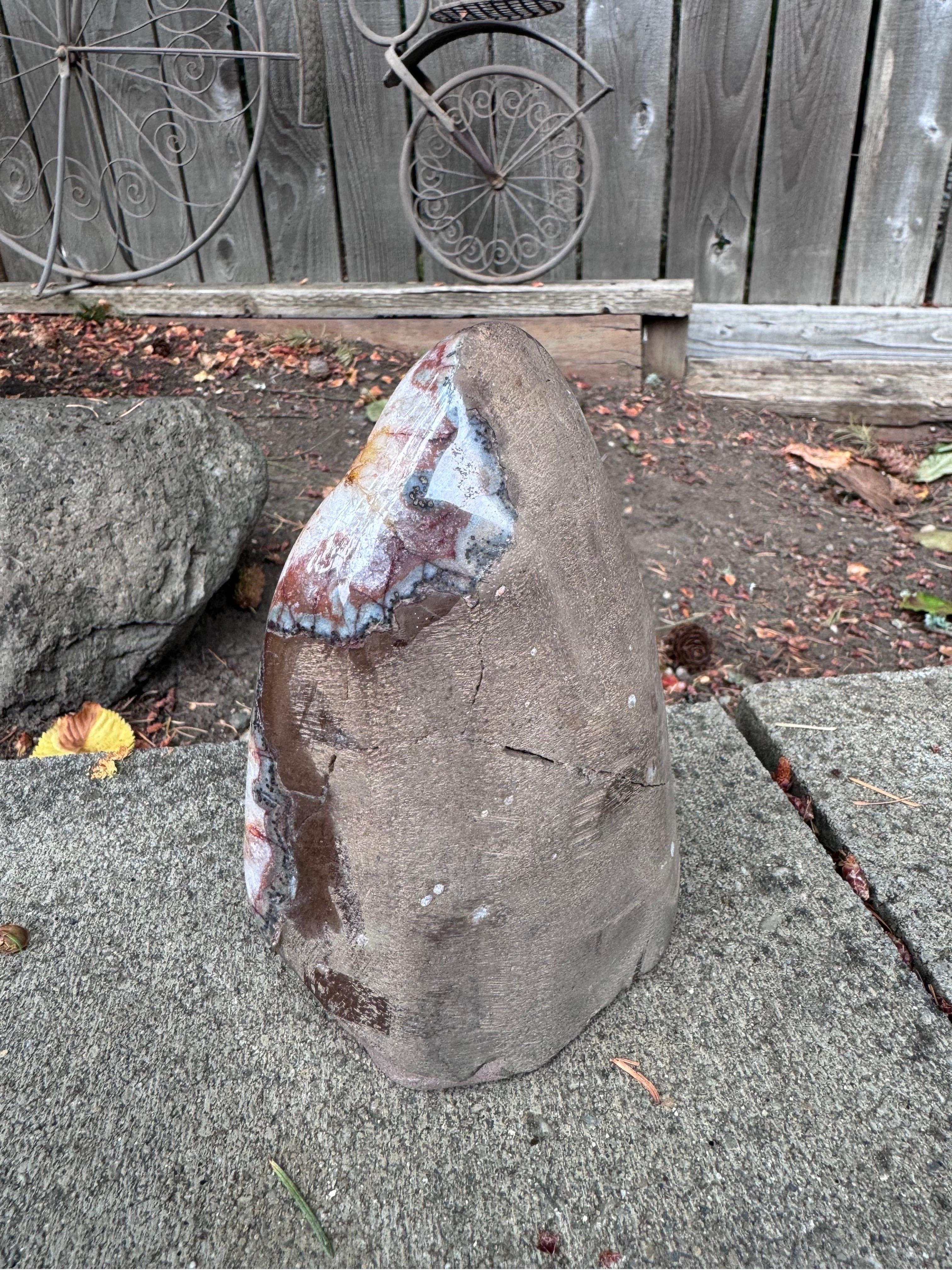 Große Kristall-Cluster mit Citrin-Geode aus Uruguay im Zustand „Neu“ im Angebot in Beaverton, OR