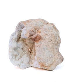 Großer Kristall-Geode mit Barockperlen und Barockperlen