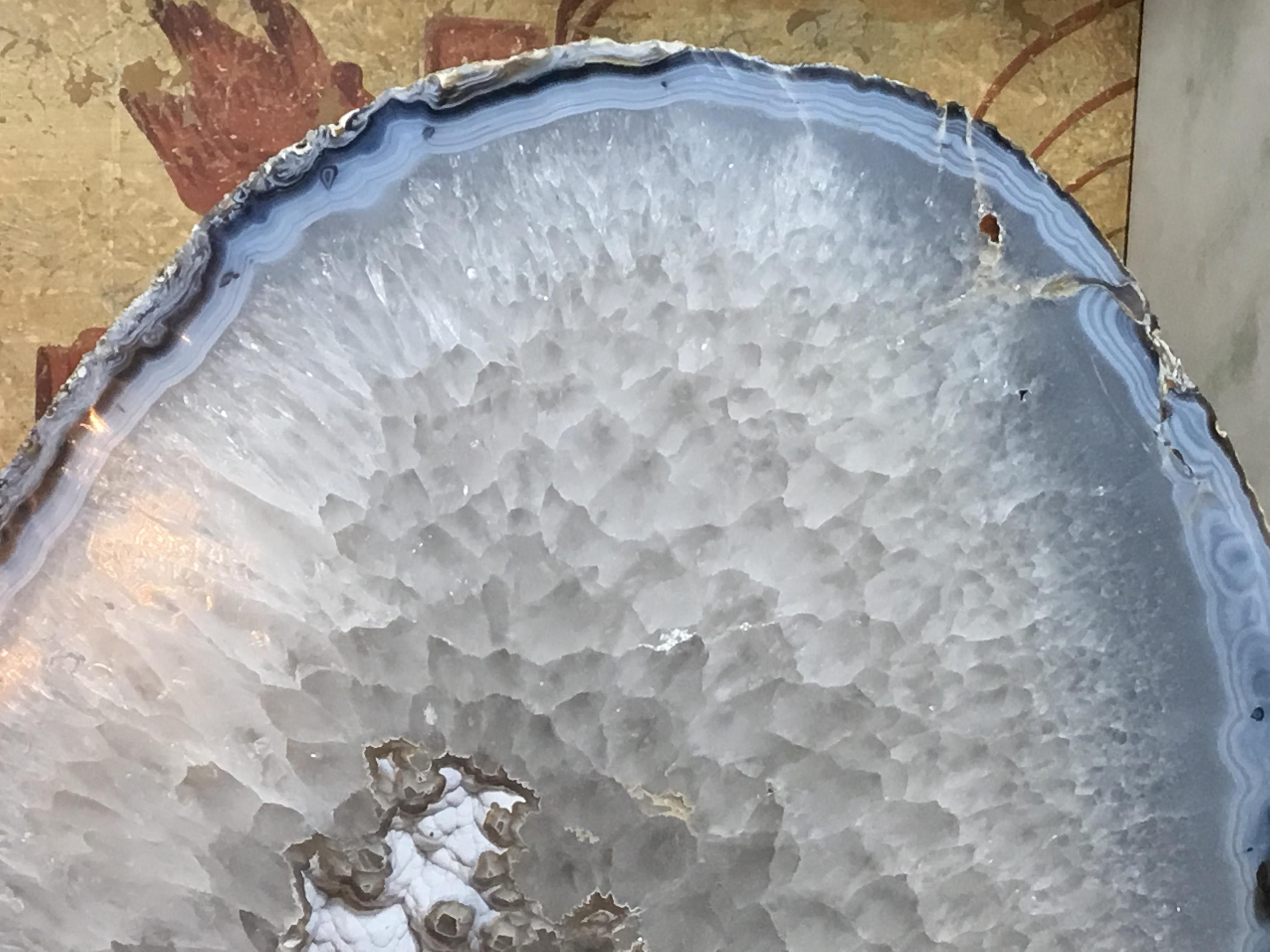 Large Crystal Quartz Agate  5