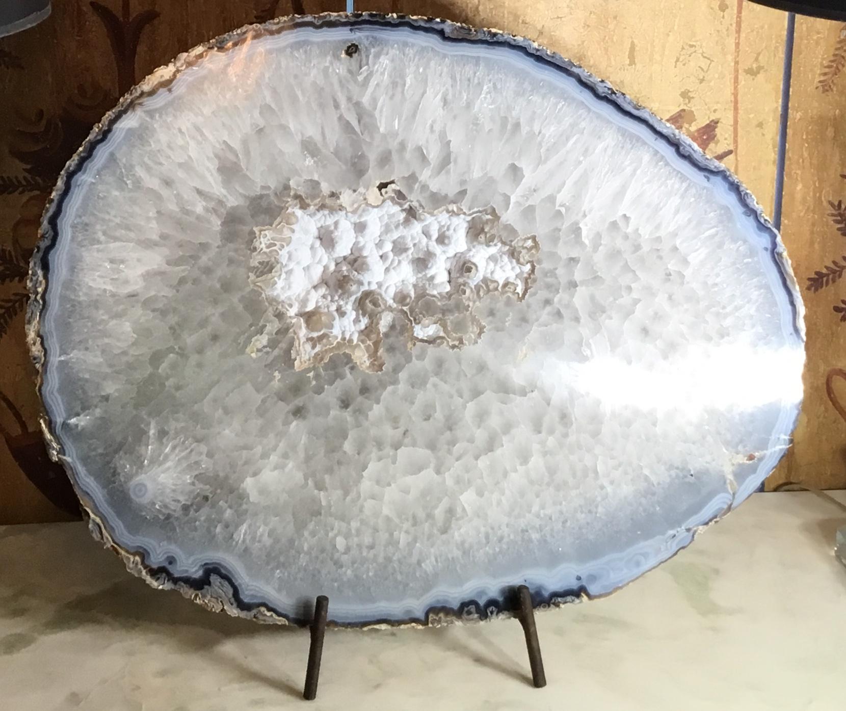 Large Crystal Quartz Agate  2