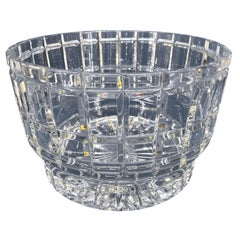 Large Crystal Serving Centerpiece Fruit Or Dessert Bowl