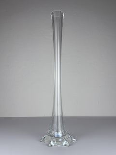 Grand vase en cristal de Bohemia Crystalex, République tchèque, années 1990
