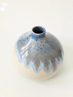 Large Crystalline Pottery Vase