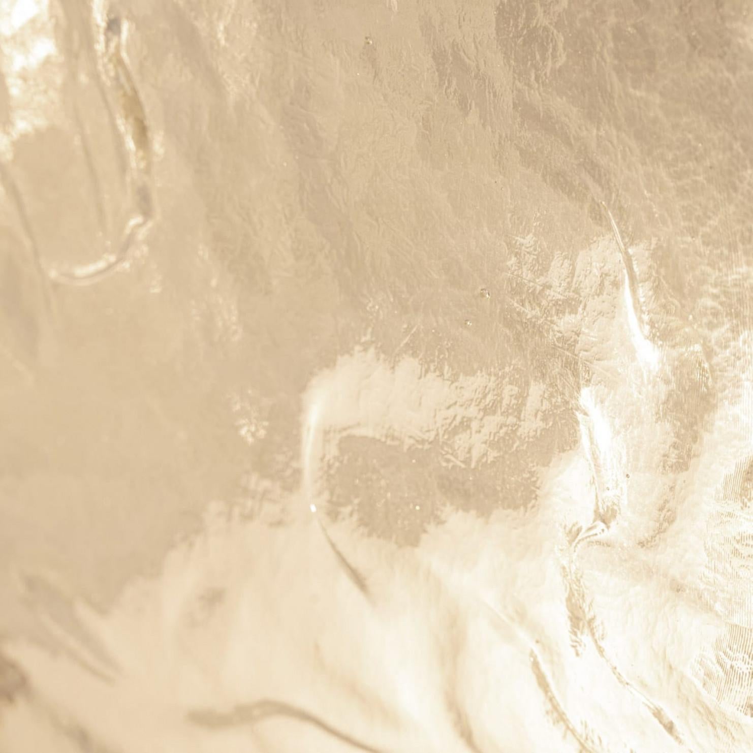 Large Cube Shaped Glass Floor and Table Light by Carlo Nason, 1970 en venta 3