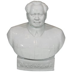 Large Cultural Revolution Period Mao Bust