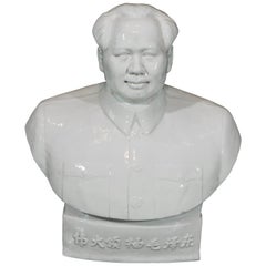 Vintage Large Cultural Revolution Period Mao Bust