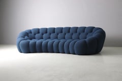 Large Curved 'Bubble' Sofa by Sacha Lakic for Roche Bobois, France 2000s
