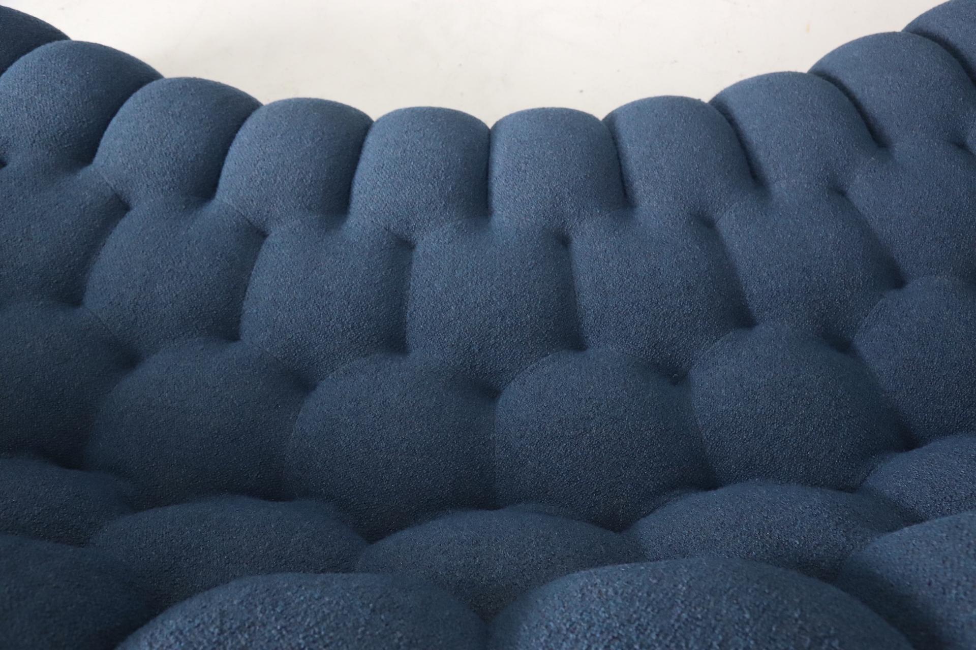 French Large Curved 'Bubble' Sofa by Sacha Lakic for Roche Bobois, France 2000s