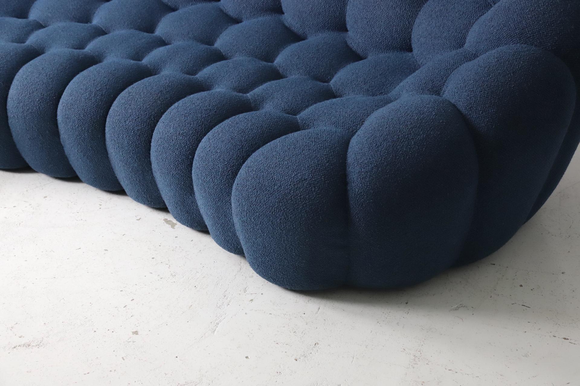 Large Curved 'Bubble' Sofa by Sacha Lakic for Roche Bobois, France 2000s In Good Condition In Sittard, LI