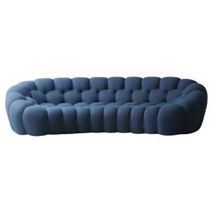 Large Curved 'Bubble' Sofa by Sacha Lakic for Roche Bobois, France 2000s