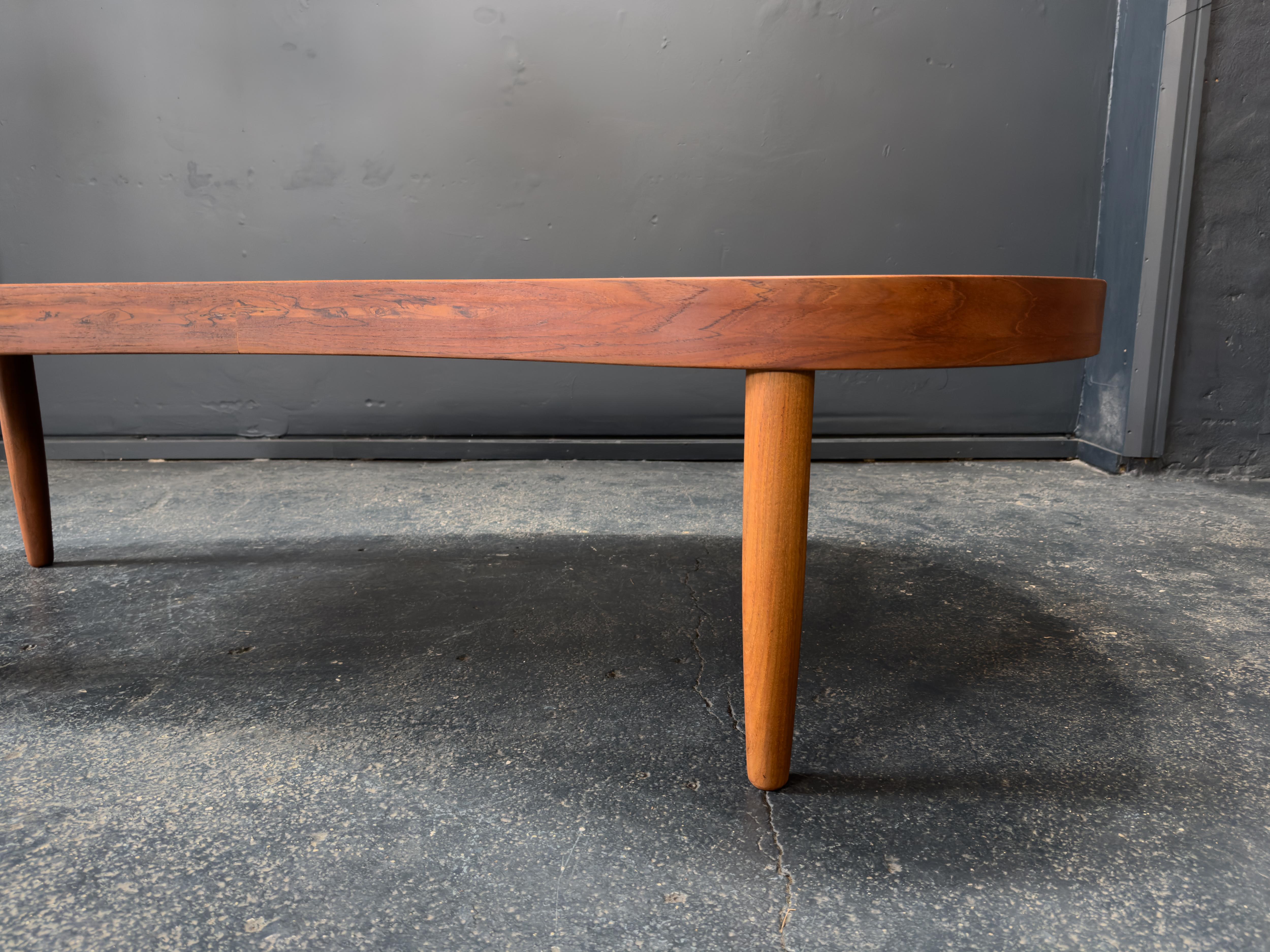 Large Curved Coffee Table For Sale 1