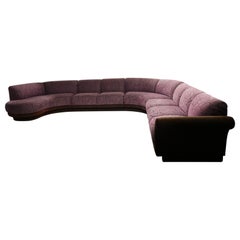 Large Curved Sectional Sofa by Weiman 