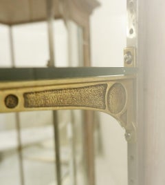 Large curved Showcase Cabinet - 1940s