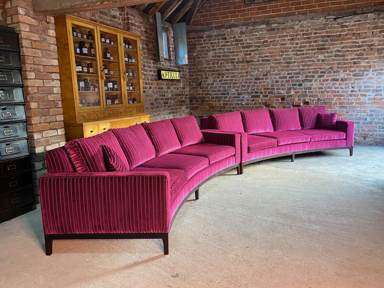 magenta sofa