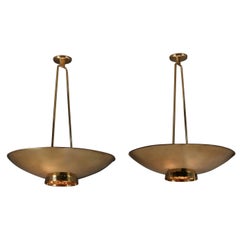 Large Custom Ceiling Lights by Paavo Tynell
