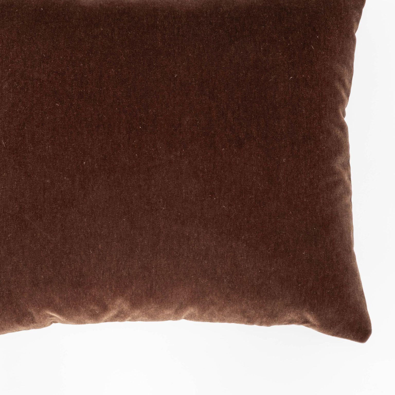 Woven Large Custom Cushion from Vintage African Kuba Cloth