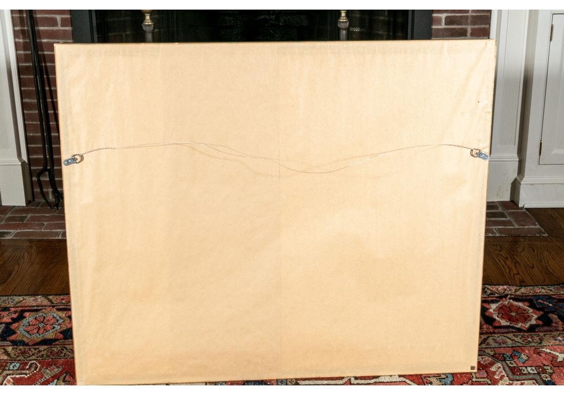 Large Custom Framed 1857 U.S. Coast Survey of the Chesapeake Bay For Sale 1