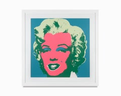 Serigrafia "Marilyn" di Andy Warhol con cornice grande e personalizzata